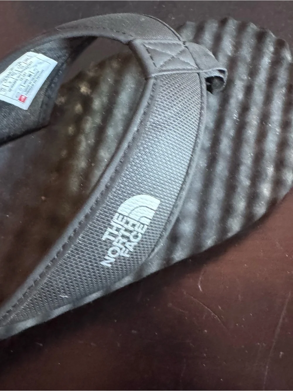 The North Face Men’s Black Basecamp Plus Flip Flops